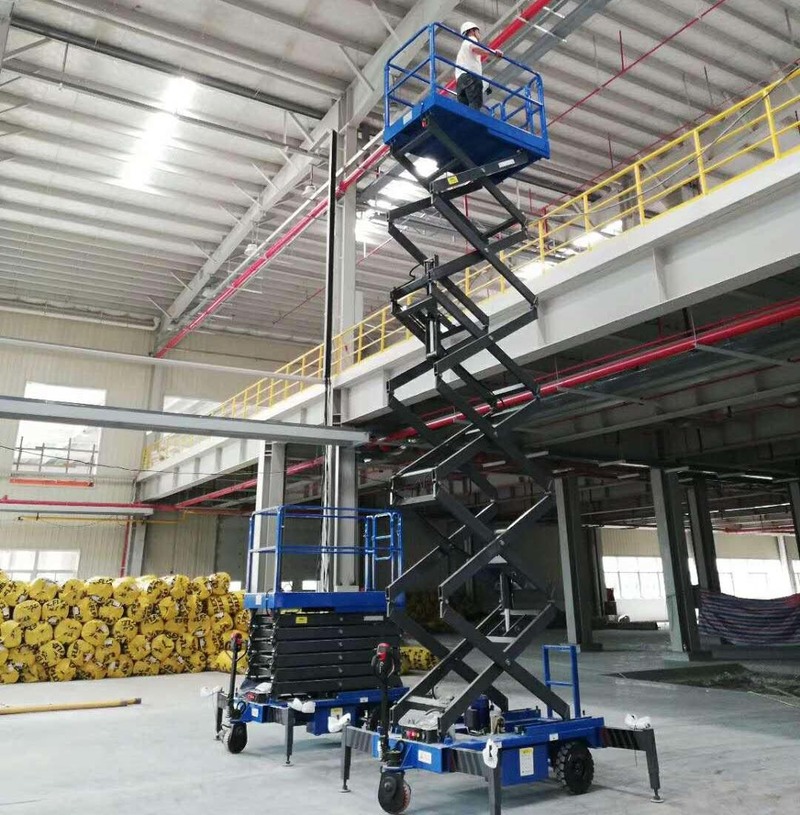 克拉玛依助力行走剪叉式高空作业平台